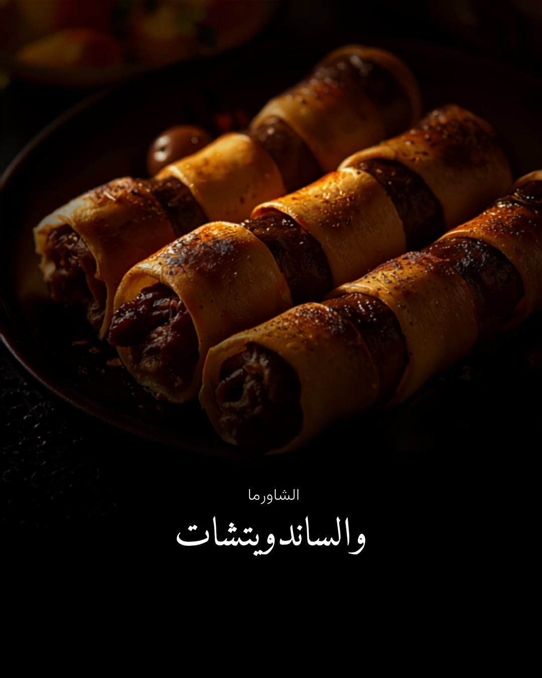 صحن شاورما دجاج