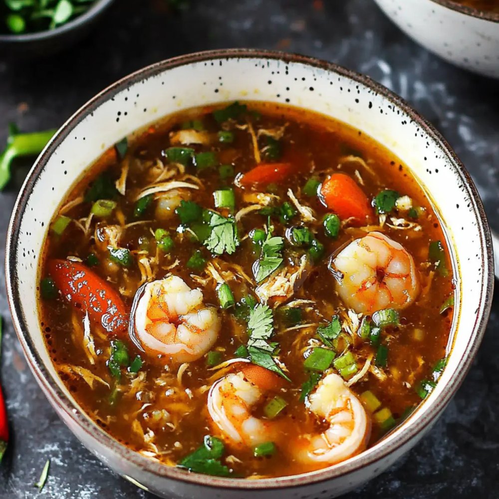 شوربة الروبيان الخاصة