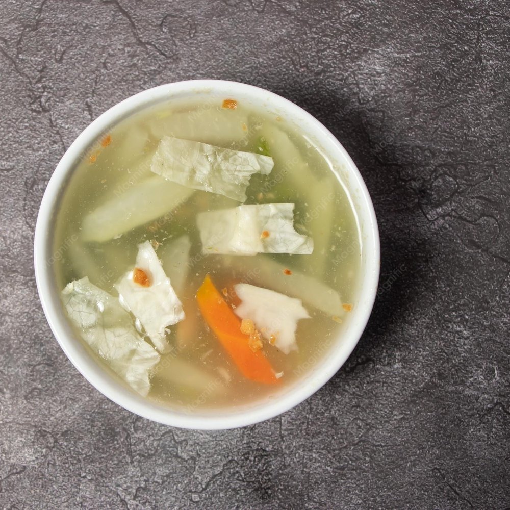 شوربة خضار صافية